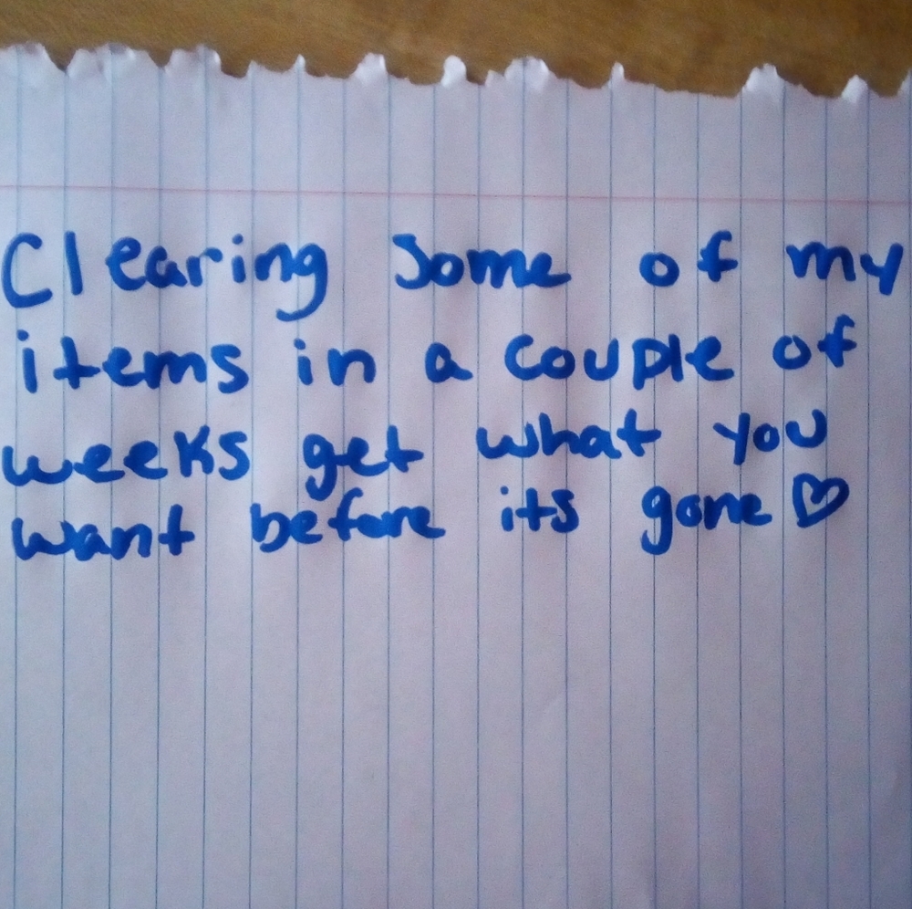 Get something you like before it's gone